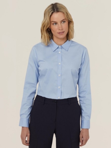 Picture of NNT Ladies Avignon Long Sleeve Slim Fit Shirt